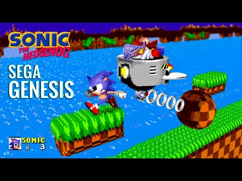 All Sonic 1 (1991) boss fights reimagined in 3D!