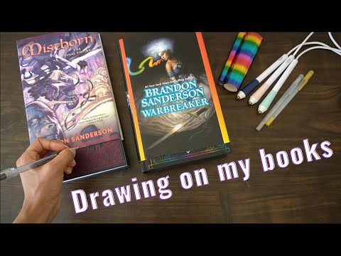 Defacing Brandon Sanderson's books