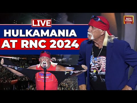 RNC 2024 Best Speeches | WWE Icon Hulk Hogan Calls Trump a 'Hero' At RNC 2024 | US News LIVE