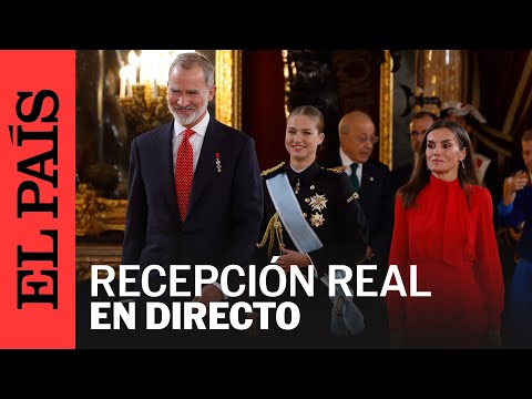 DIRECTO | Los Reyes ofrecen la recepción en el Palacio Real tras el desfile del 12 de octubre