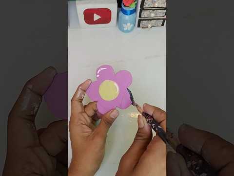 Diy by👉 wall hanging 🌸#crafter  yashika #youtuber #shorts