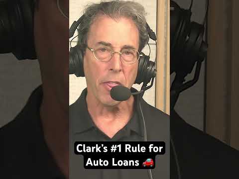Clark Howard: Save More, Spend Less | Clark’s #1 Rule for Auto Loans