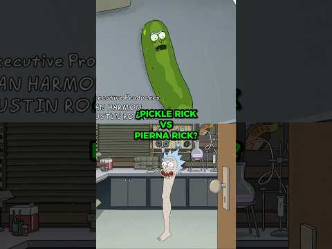 ¿<strong>QUIEN</strong> GANARIA UN COMBATE ENTRE PICKLE RICK VS PIERNA RICK? #shorts