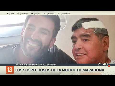 Maradona: los sospechosos de su muerte