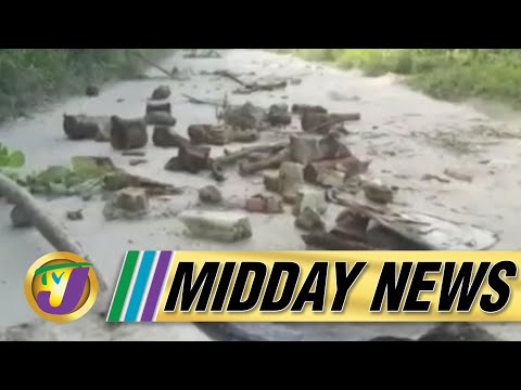 Cuba's Covid Vaccine | Residents Protest Bad Roads in St. James, Jamaica - July 12 2021