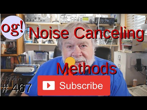 Noise Canceling Methods (#467)
