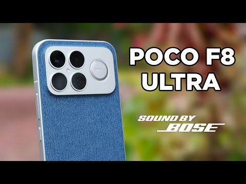 POCO F8 Ultra Unboxing, Review, Bose Speaker, Gaming & Camera Test | Zeibiz