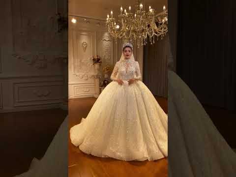 Queen Fashion’s Most Elegant White Bridal Dress Yet #shorts  #shortvideo #shortsfeed