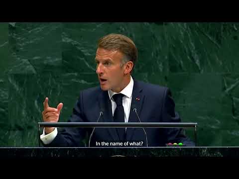 Macron calls Gaza diplomacy a ‘spectacle that shames us all’