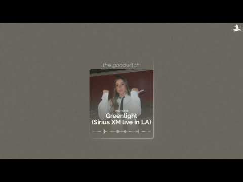 greenlight - sirius xm live in la || tate mcrae || sped up