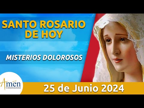 Santo Rosario de Hoy Martes 25 Junio 2024  l Padre Carlos Yepes l Católica l Rosario l Amén