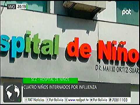 04042024 HAY 4 MENORES INTERNADOS POR INFLUENZA EN EL HOSPITAL DE NIÑOS PAT