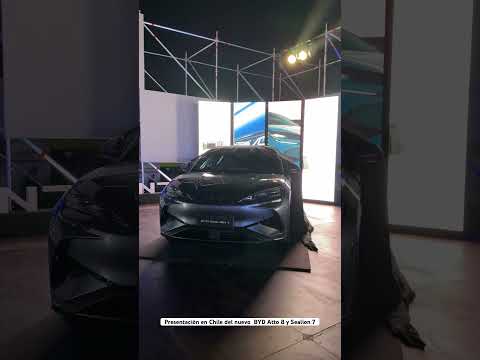 Se presenta en Chile el nuevo BYD Atto 8 y Sealion 7.