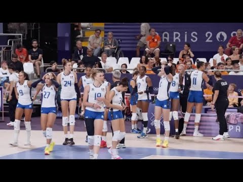 Olimpiadi Parigi, Azzurre del volley vincono davanti a Meloni, arriva pass per i quarti