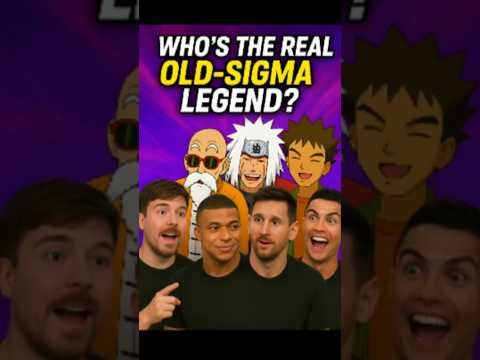 “Ronaldo & Messi ROAST Old Sigma Legends! 🤯 Roshi vs Jiraiya vs Brock” #shorts #trending #funny