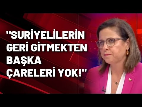 İlay Aksoy: Suriyelilerin geri gitmekten başka çareleri yok, çünkü burada gelecekleri yok...