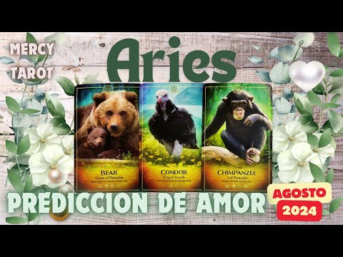 Aries ? QUE TRAERÁ AGOSTO PARA MI EN EL AMOR?  #aries #tarot #hoy