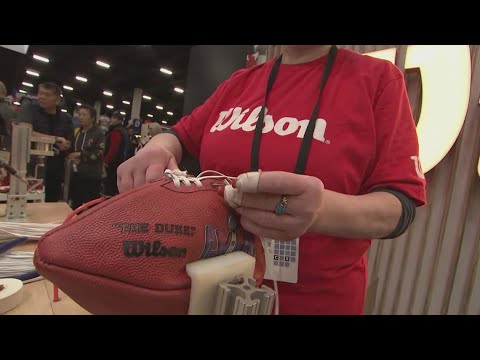 Super Bowl weekend: How Wilson makes NFL footballs