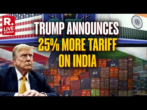 BREAKING LIVE: Trump Imposes Additional 25% Tariff On India In Huge Escalation