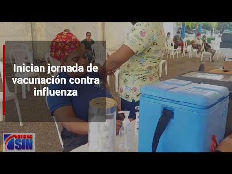 Inician jornada de vacunación contra influenza