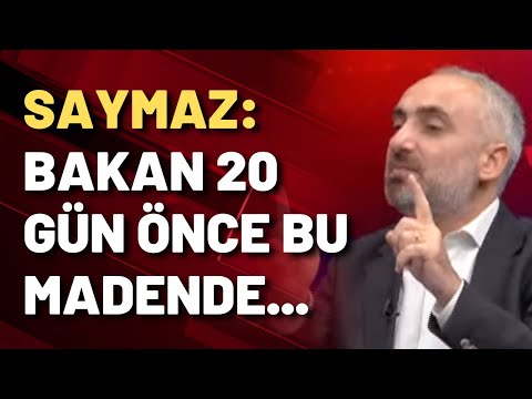 İsmail Saymaz: Enerji Bakanı 22 gün önce Bartın'da patlama yaşanan madeni ziyaret etmiş!