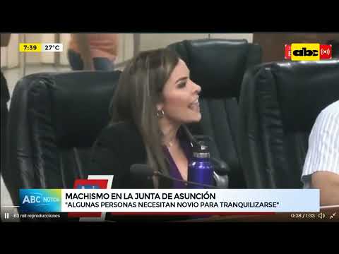 Ojo Ciudadano: ¿Machismo en la Junta Municipal de Asunción?