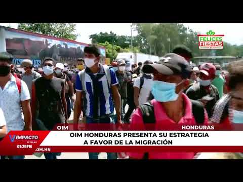 OIM Honduras presenta su estrategia a favor de la migración