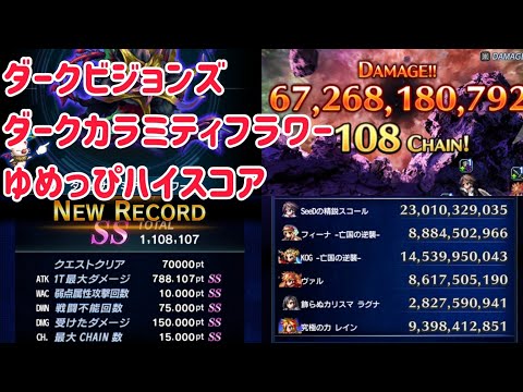 ダークビジョンズ ダークカラミティフラワー ゆめっぴハイスコア #ffbe