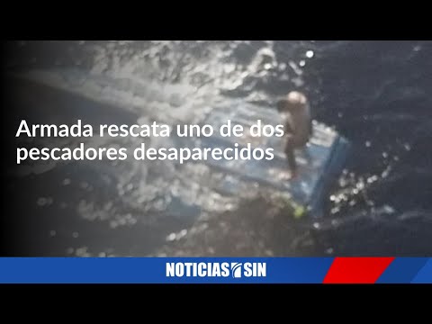 Rescatan uno de dos pescadores desaparecidos en mar Caribe
