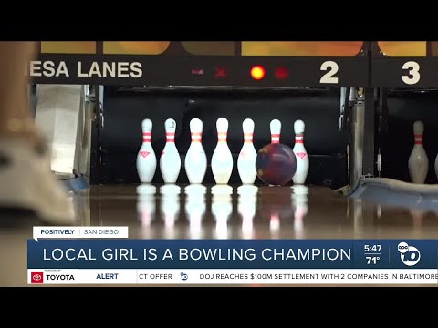 Local girl is a bowling champion