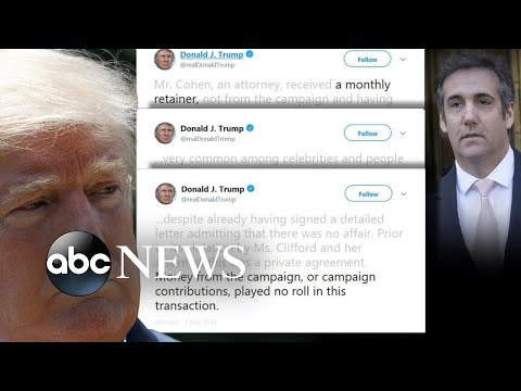 President Trump defends $130K reimbursement for Stormy Daniels payment