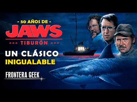 🦈 TIBURÓN (JAWS) | 50 AÑOS - La Historia detrás del Clásico JAWS | Curiosidades, Resumen y Reseña