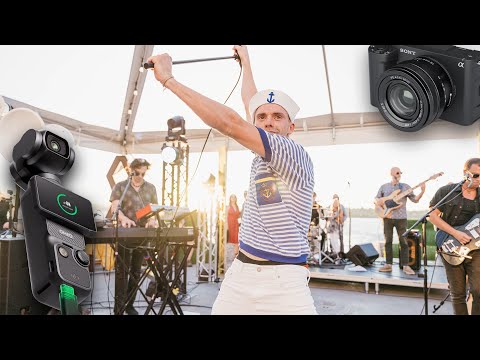 I Filmed My First Rock Band with DJI Pocket 3 : Qu A Seattle based Queen Cover band was performing locally and the owner of the boat asked me to come a