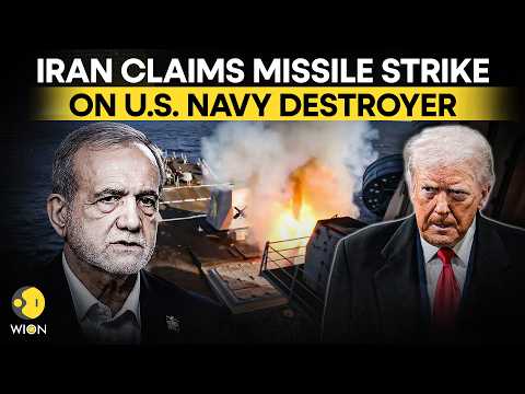 Iran Strikes Back LIVE: Iran Claims Missile Strike On US Navy Destroyer In Indian Ocean | WION