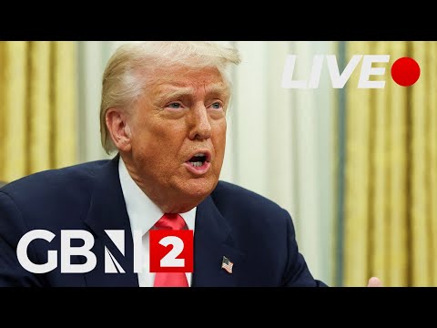 LIVE: US President Donald Trump makes remarks from the Oval Office
