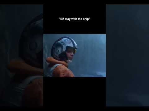 R2D2 is the saddest character in star wars