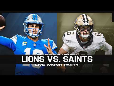 Detroit Lions vs. New Orleans Saints LIVE Watch Party | September 13th, 2026