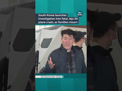 South Korea launches investigation into fatal Jeju Air plane crash #itvnews #southkorea #shorts