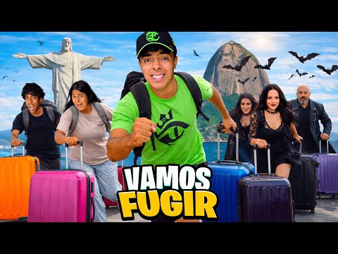 PARA FUGIR DA NAMORADA DA DARK WEB VAMOS TER QUE IR EMBORA DO RIO DE JANEIRO‼️😰 *tudo que aconteceu