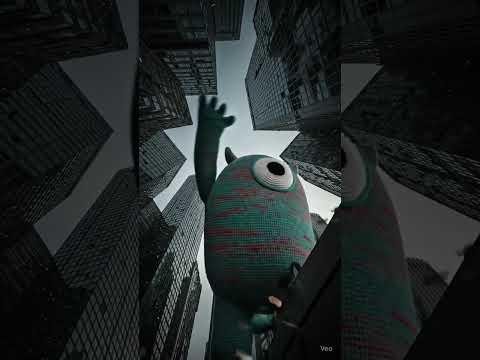 What should we name him? #animation #monster #crochet #knitting #kaiju