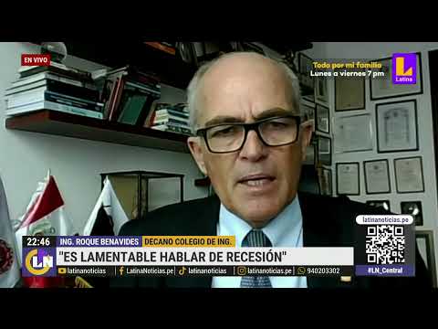 Roque Benavides: Es lamentable hablar de recesión, ese no es el camino