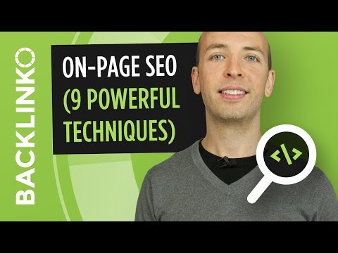 On Page SEO - 9 Actionable Techniques That Work