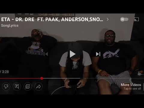 Dr.Dre "ETA" ft. Anderson Paak, Snoop Dogg, Busta Rhymes (reaction)