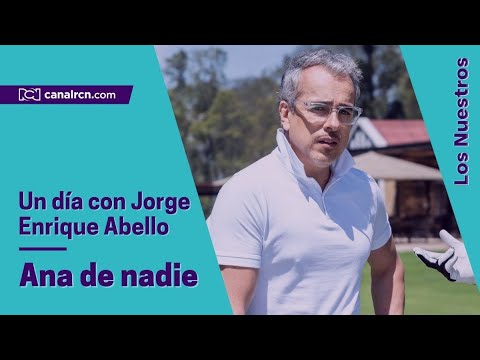 Un día con Jorge Enrique Abello grabando en Ana de nadie