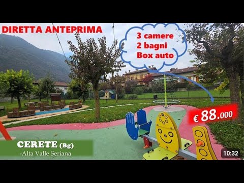 Anteprima esclusiva da Cerete a 88.000 euro : 3 CAMERE 2 BAGNI BOX AUTO COMPRESI