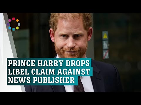 Prince Harry pulls libel claim against Mail publisher