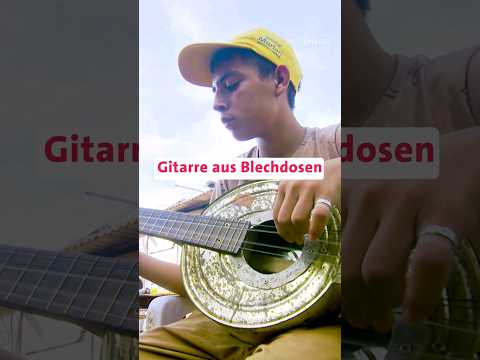 Gitarre aus Blechdosen