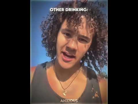 Others doing drinking vs. This guy 💀🍺