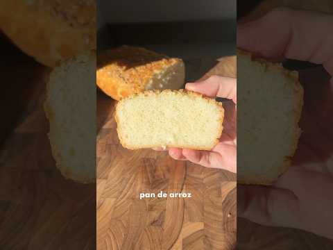 PAN DE ARROZ SIN GLUTEN 🍚 #recetasfaciles
