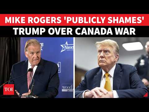 Mike <strong>Rogers</strong> BREAKS RANKS With Trump Over Iran, <strong>Canada</strong> Wars | ‘TIME TO WRAP THIS UP!’